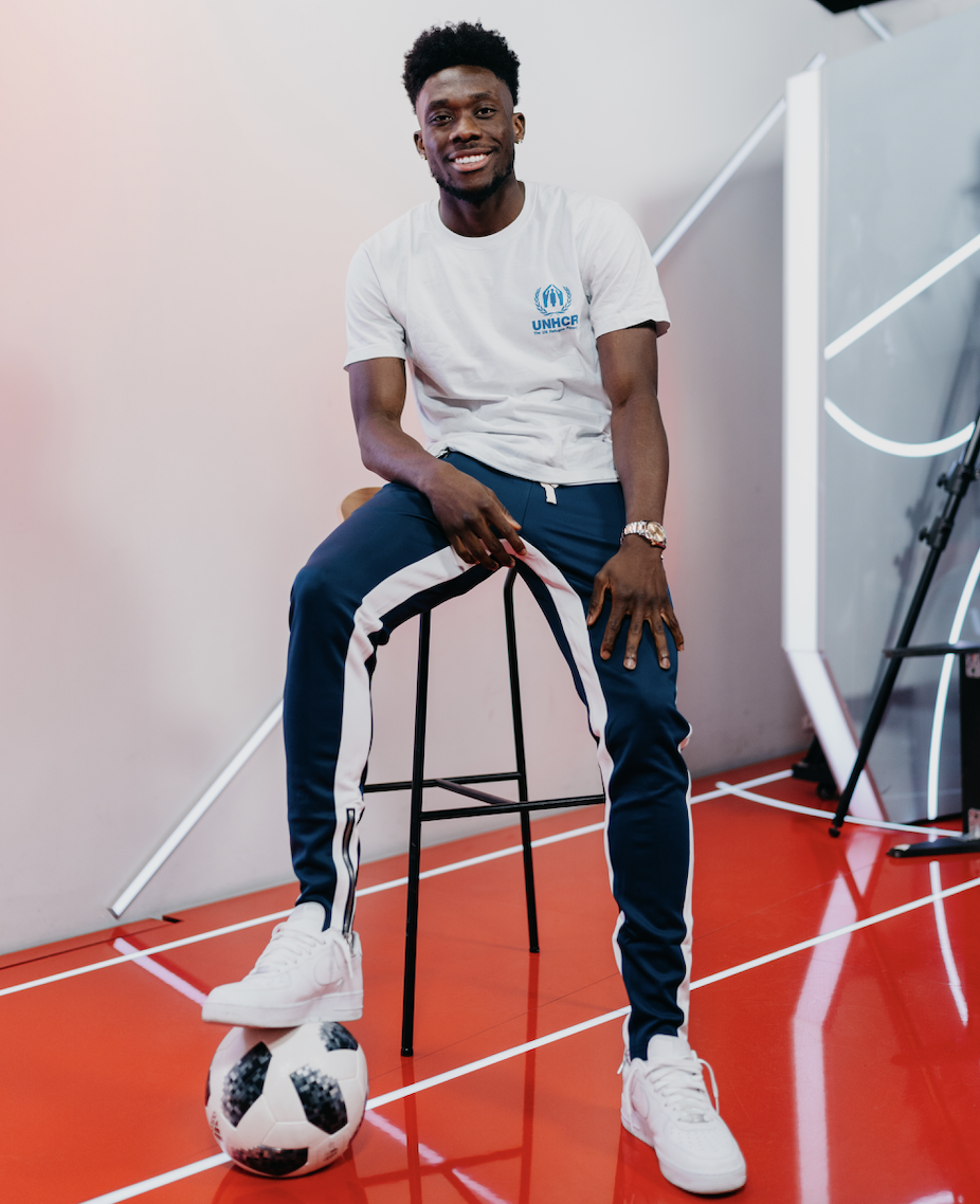 Alphonso Davies Shared A Powerful Letter To The Refugee Paralympic Team