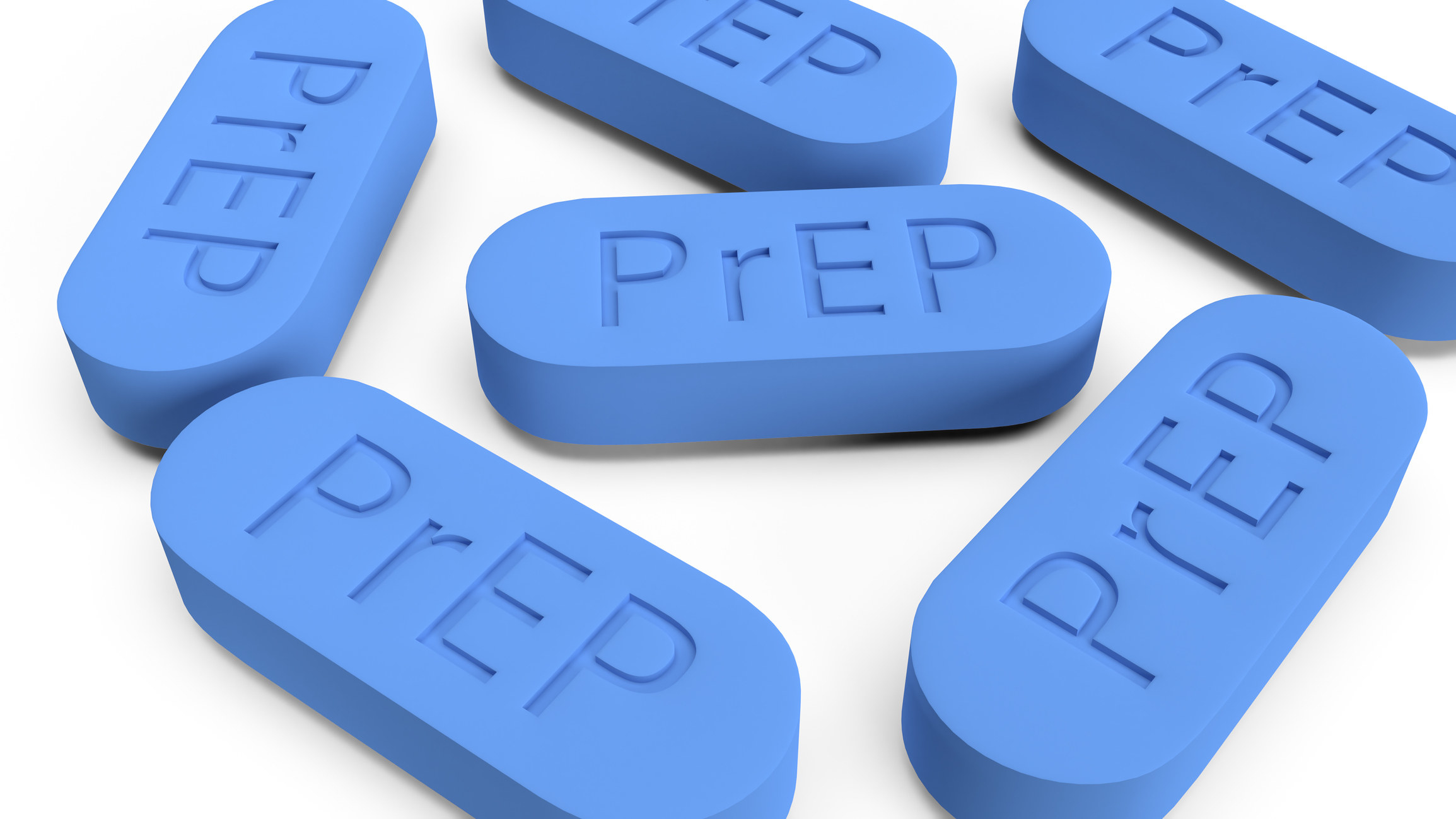 A stock image of the prEp pills on a white background