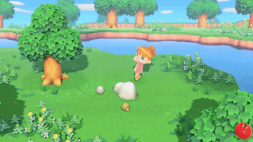Collecting rocks on your island can be used for DIY recipes