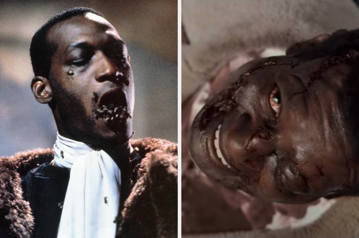 Tony Todd as Candyman in 1992 and 2021