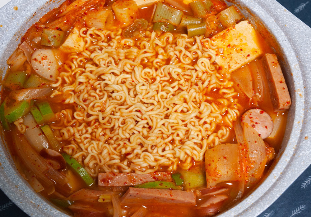 Korean Budae-Jjigae.