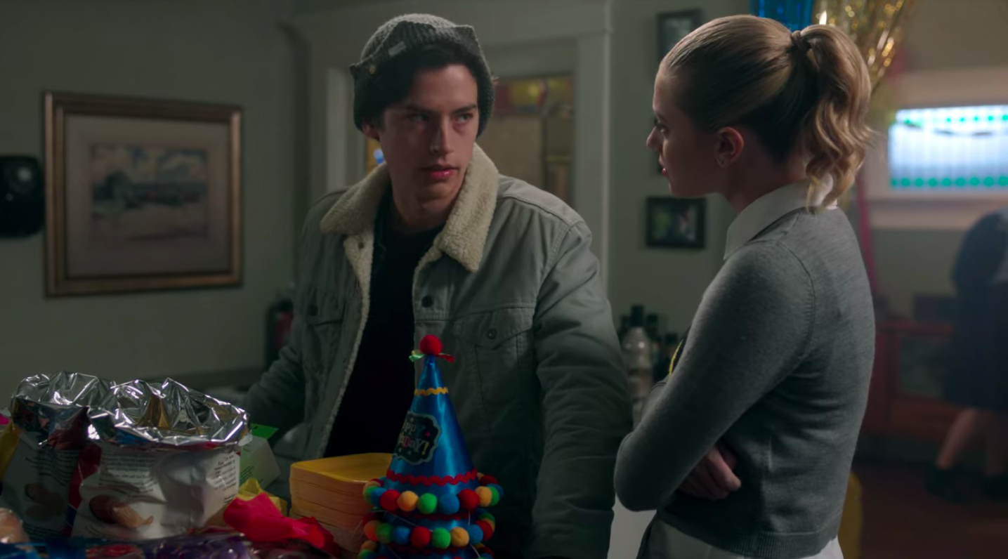 Betty and Jughead for his birthday party