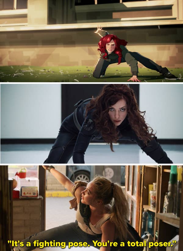 Parallels from Black Widow