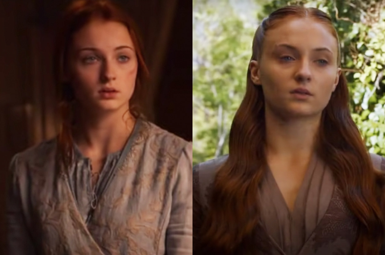 Sansa at home versus at King&#x27;s Landing