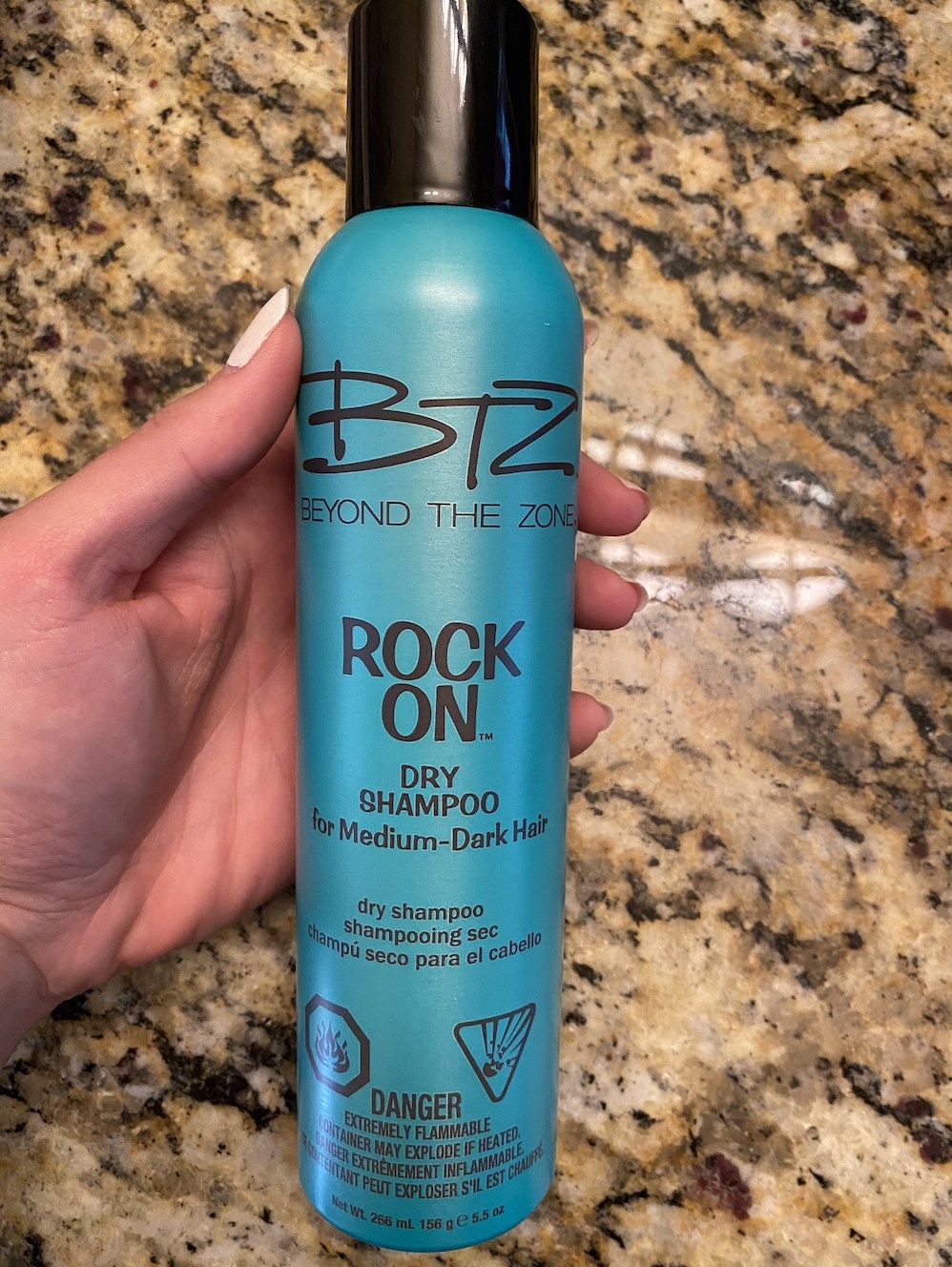 BTZ dry shampoo