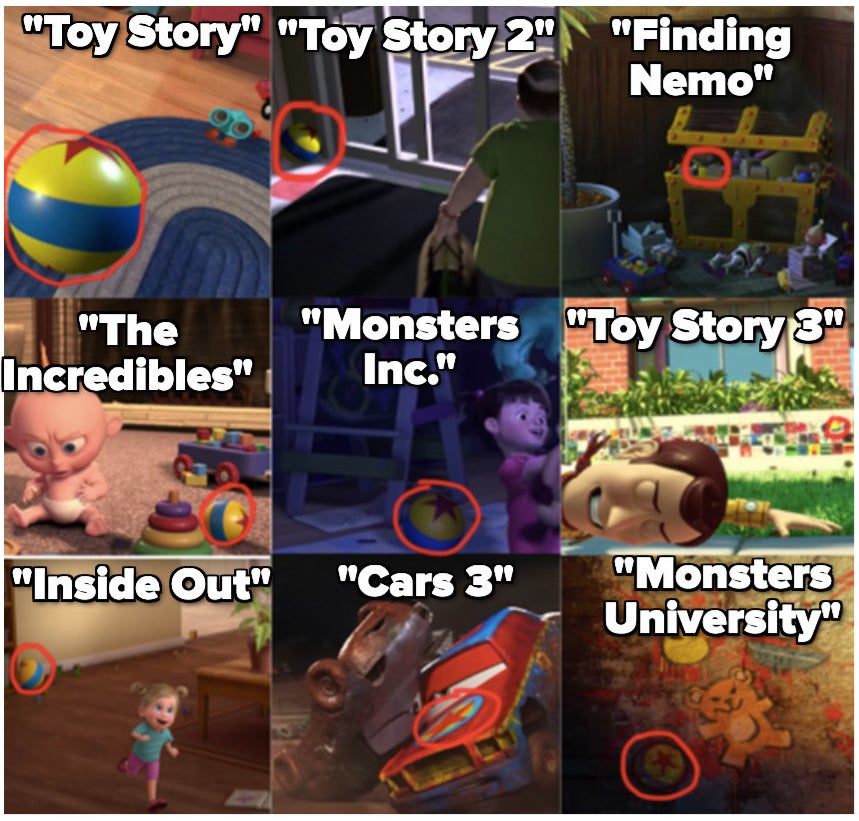 Pixar Movies Details and Easter Eggs You May Have Missed