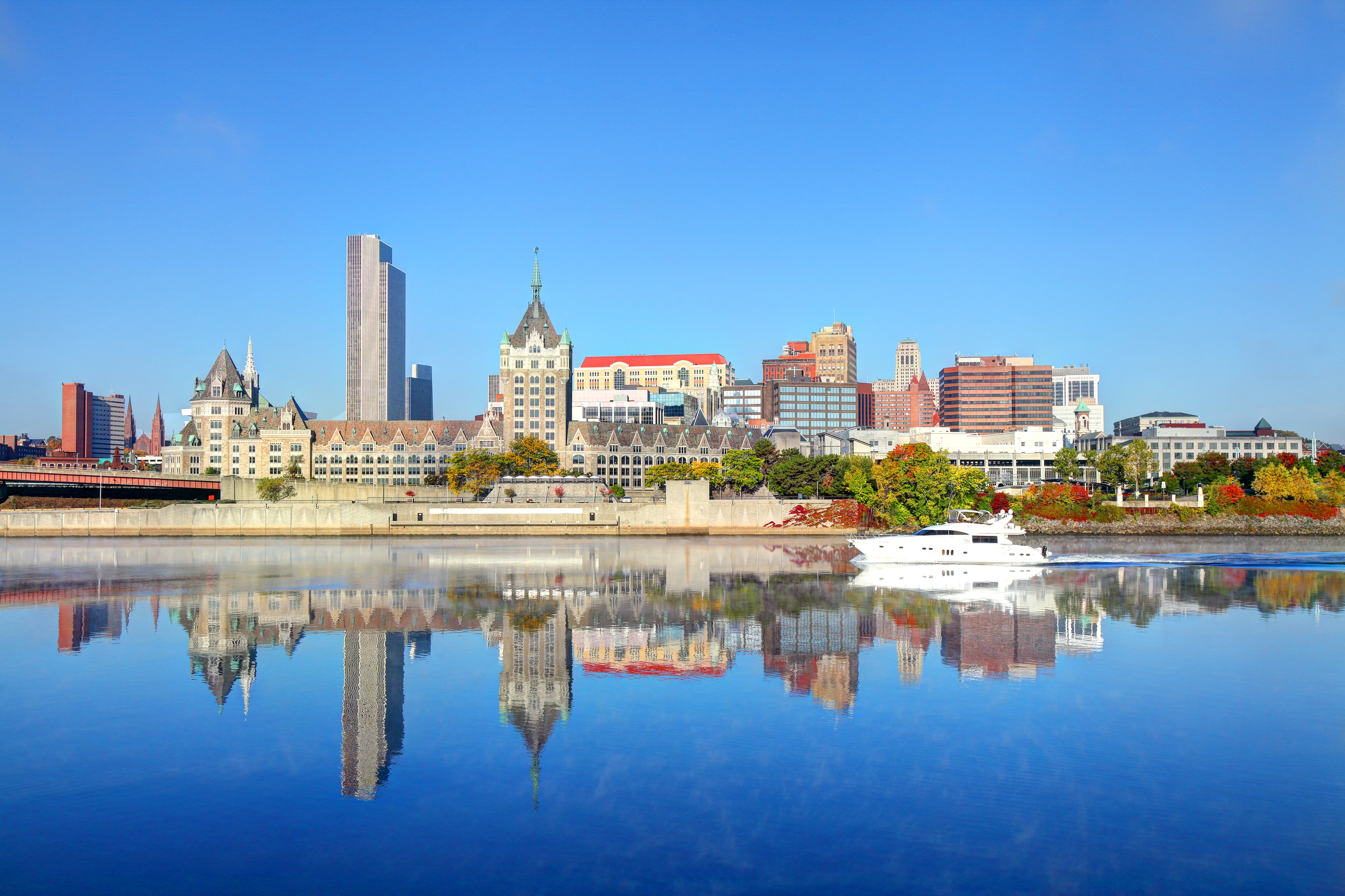 View of Albany from the water