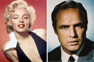 Marilyn Monroe and Marlon Brando