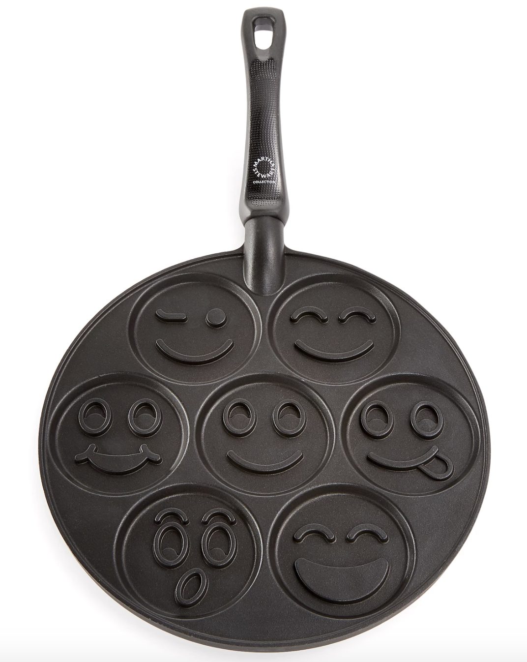smiley face pancake pan