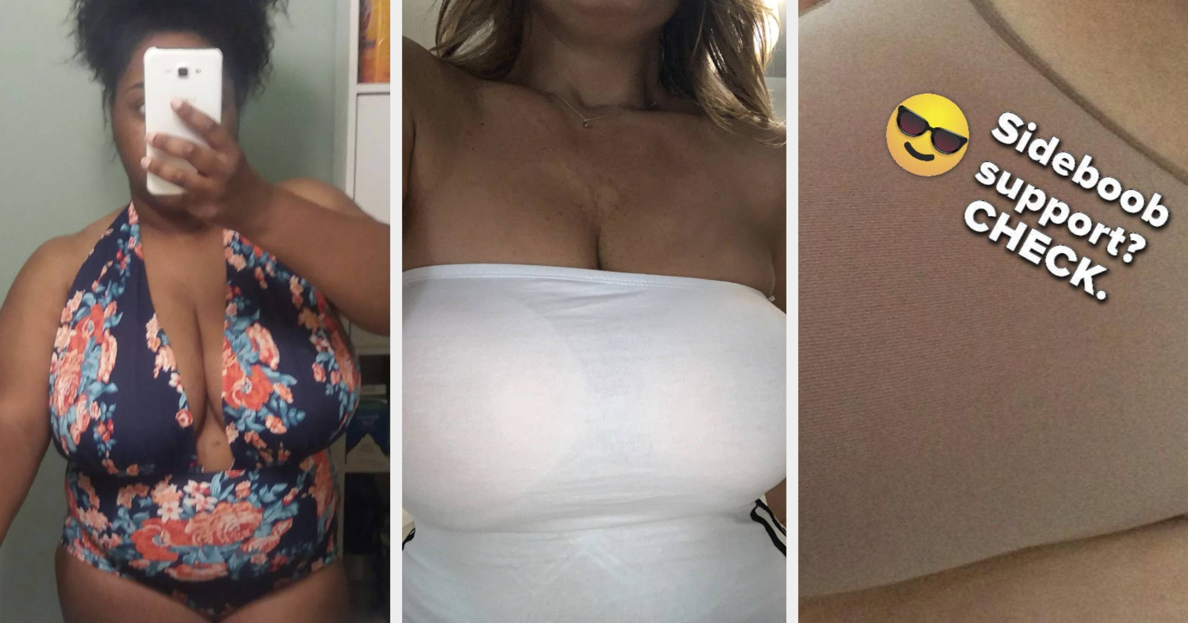 Woman with 38G boobs tries on 'DIY halterneck' top – but gets