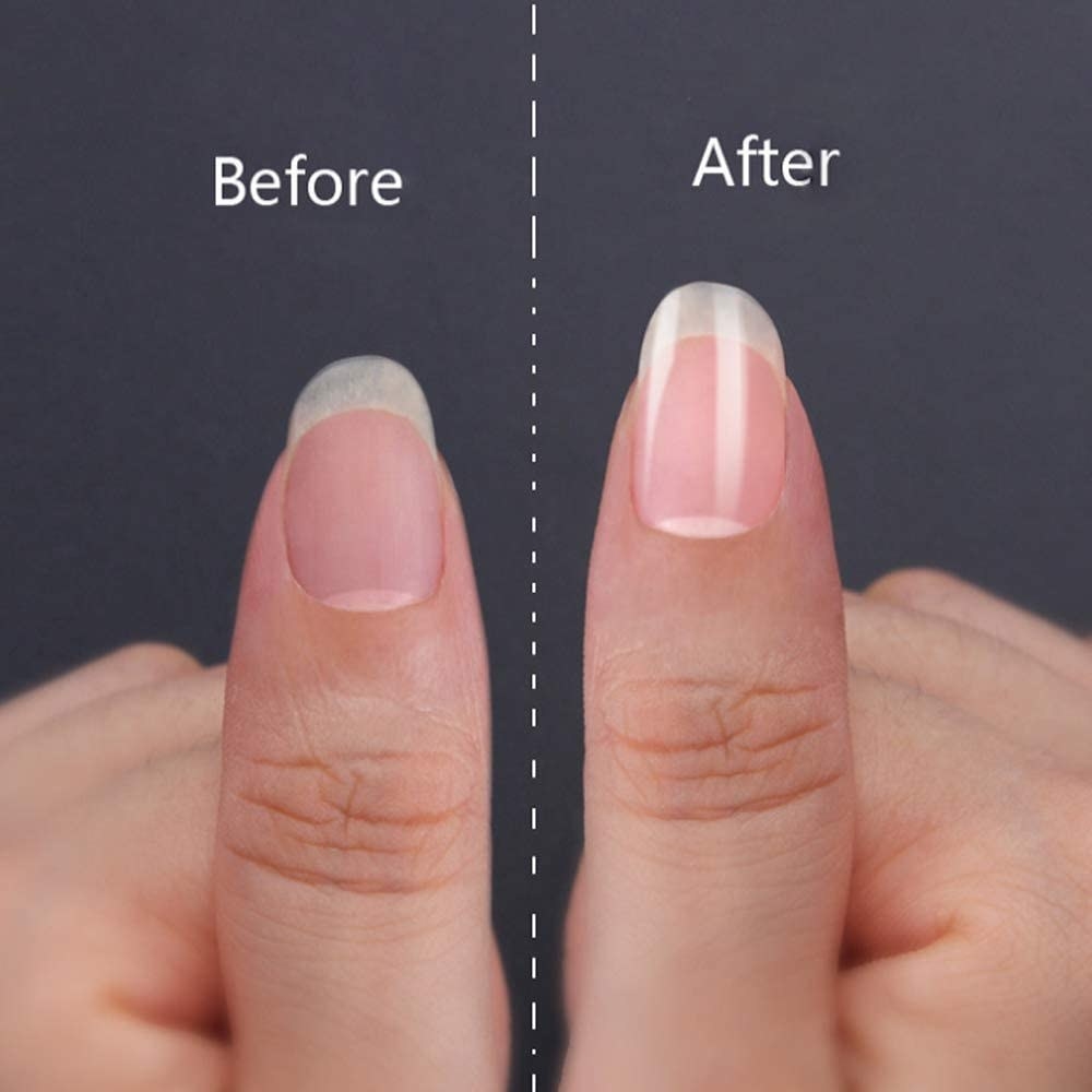 Diferencia de uñas limadas con lima tradiciional y con lima de vidrio