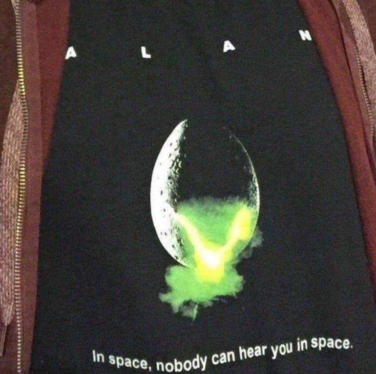 knockoff alien shirt