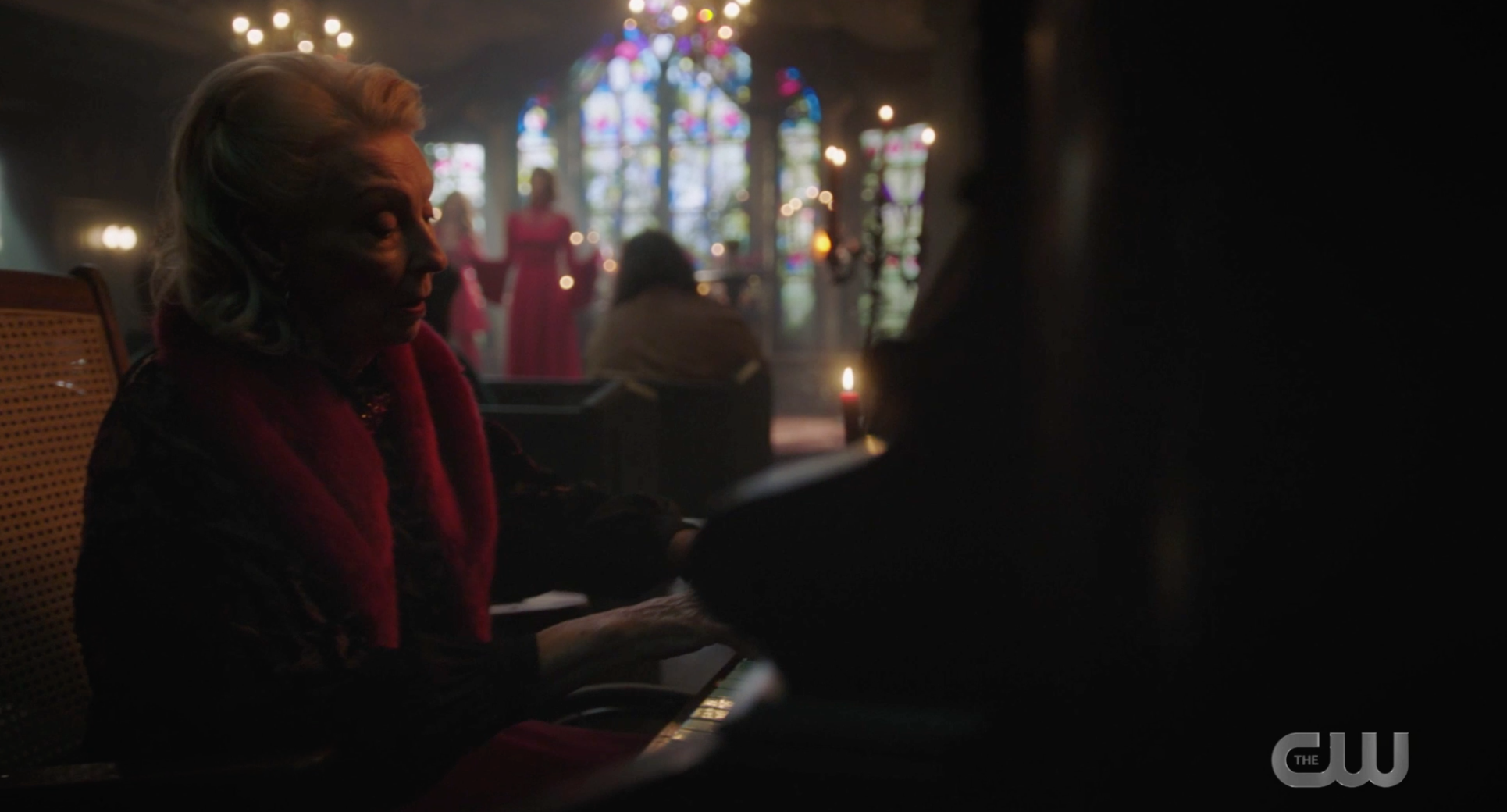 Nana rose playing piano