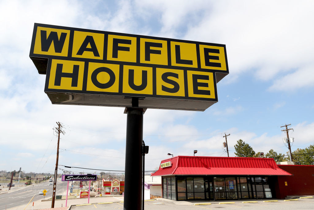 A Waffle House, standing proud