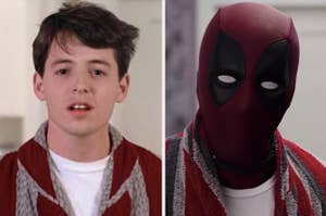 Ferris Bueller post credits scene and Deadpool's parody of the same scene