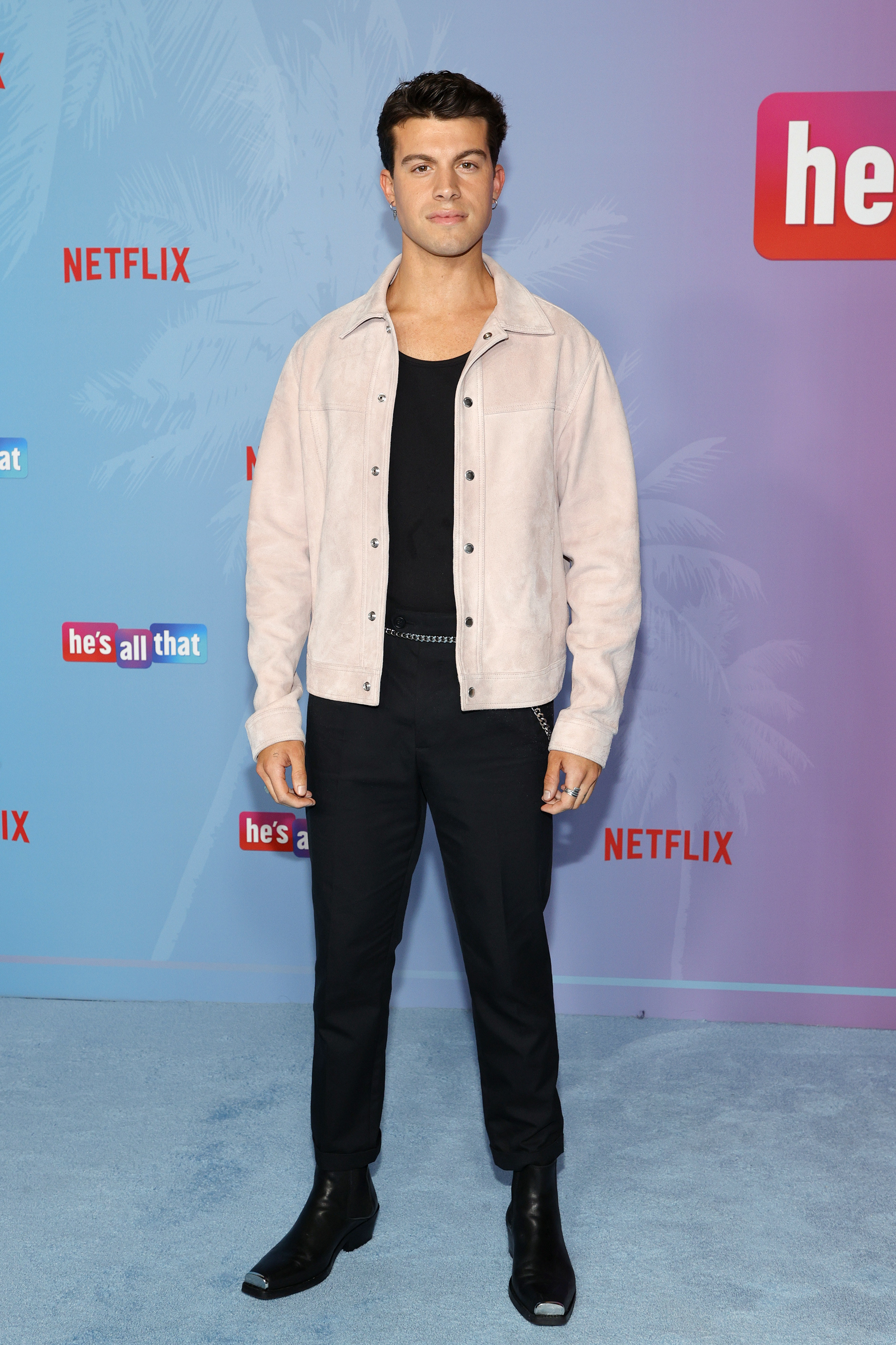 Andrew Matarazzo at the He&#x27;s All That premiere
