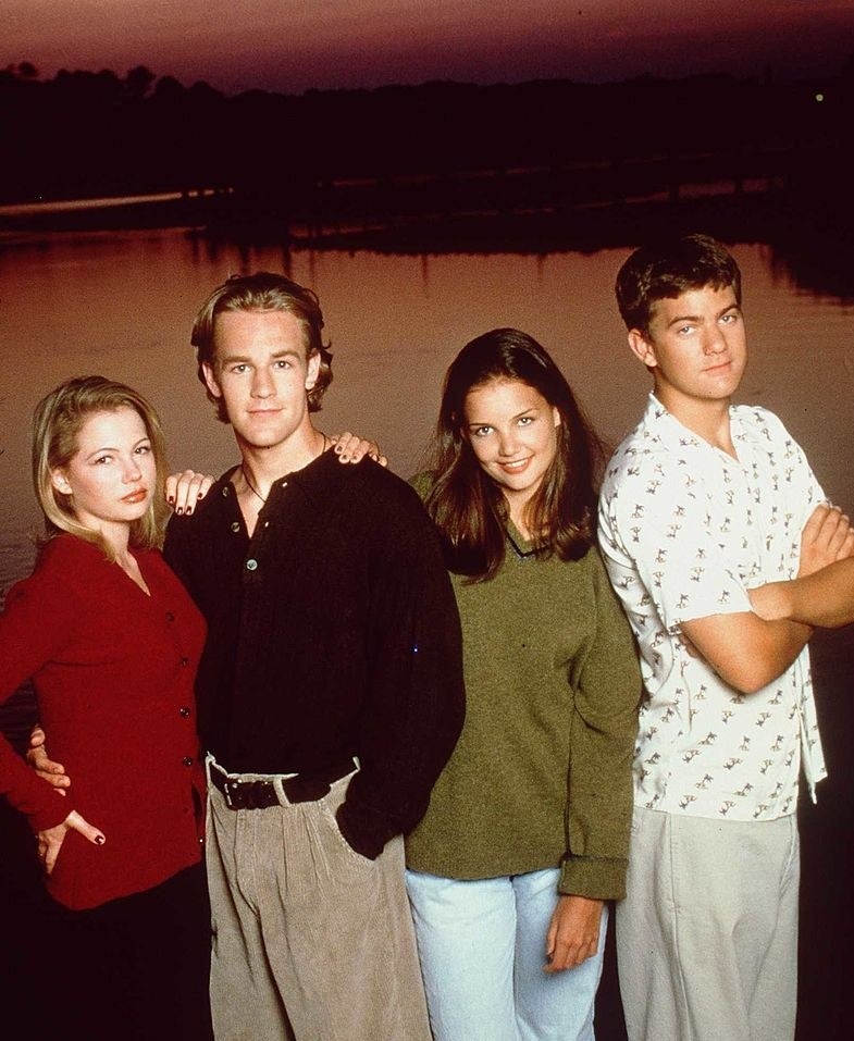 with the cast of dawson&#x27;s creek
