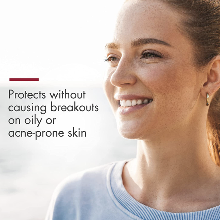 person shown wearing sunscreen 