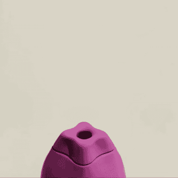 GIF of different mouth opening sizes on vibrator
