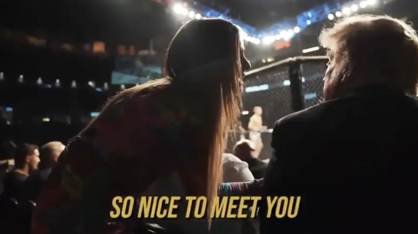 Addison Rae Addresses Trump UFC Greeting Video