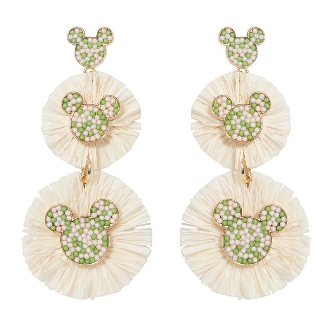 cubic zirconia embellished novelty trending dainty novelty layering jewelry Gold cameo beaded earrings