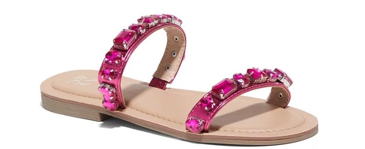 the jewel slides in thoughtful pink