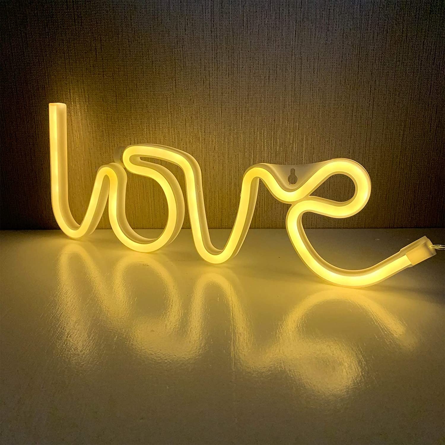 neon love sign