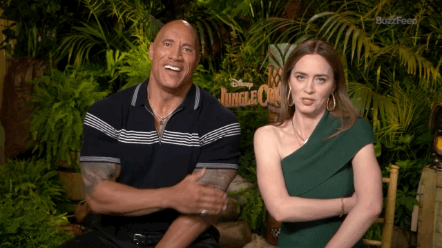 Jungle Cruise&#39;s Dwayne Johnson And Emily Blunt Play Who&#39;s Who