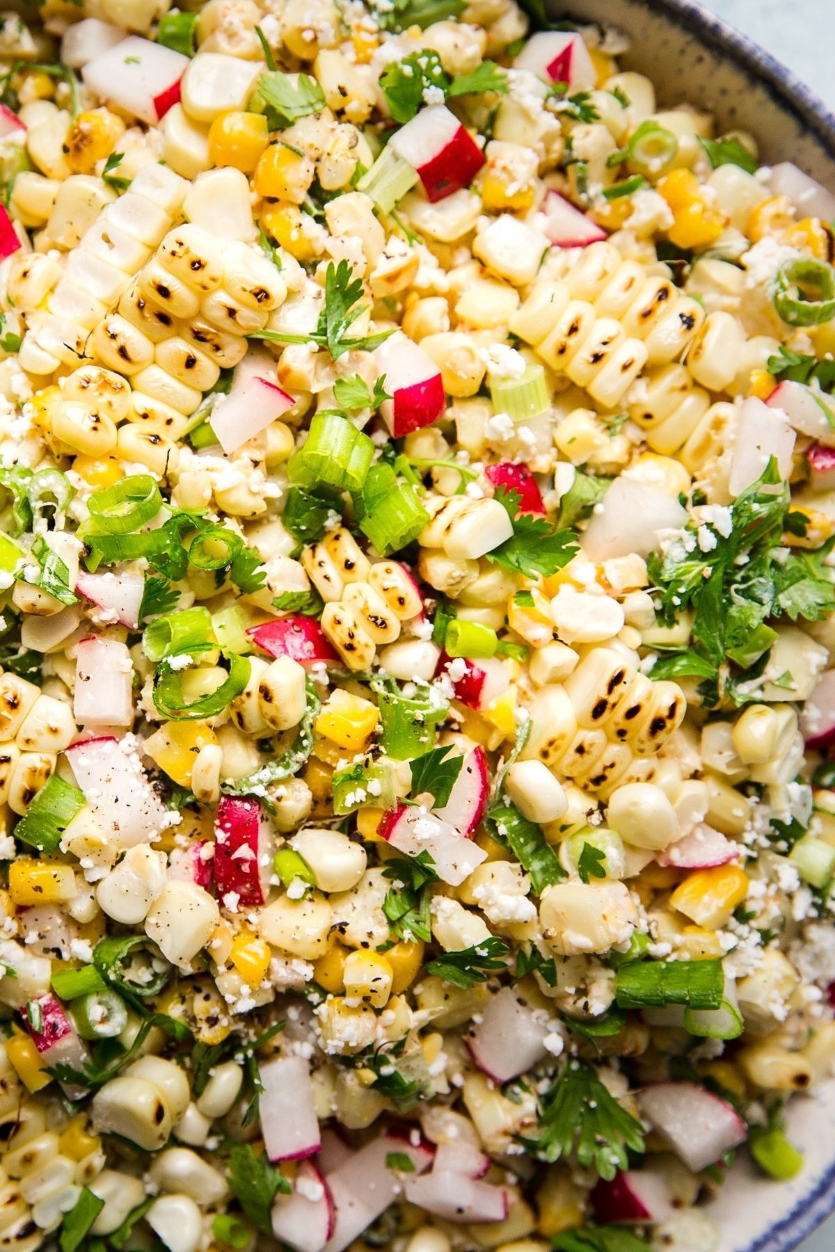 Mexican street corn salad.