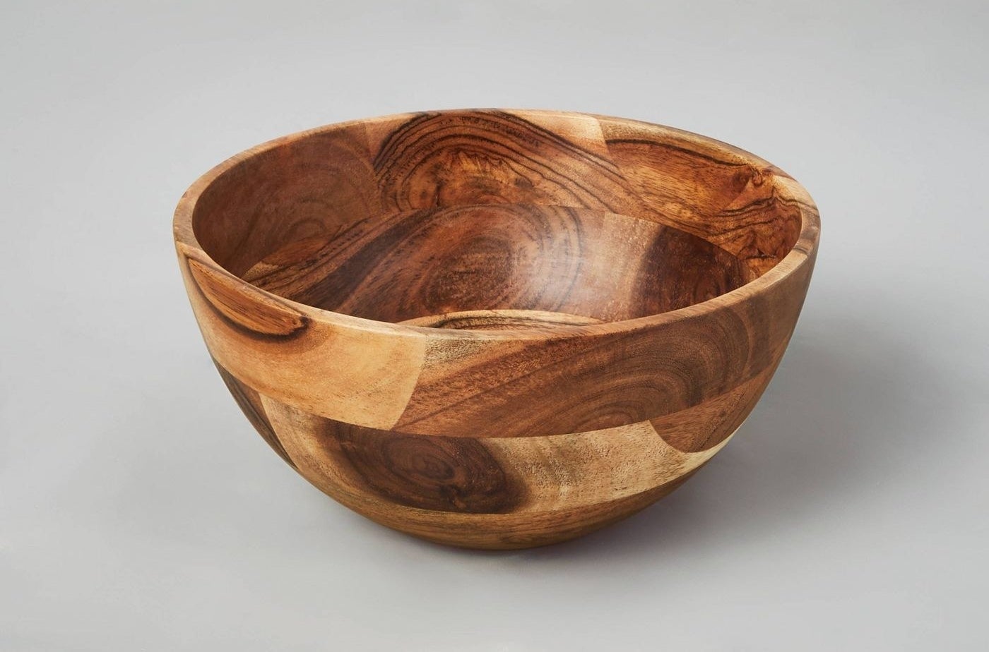 the wooden bowl