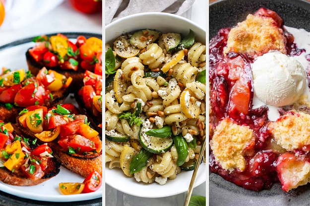 Various summer recipes