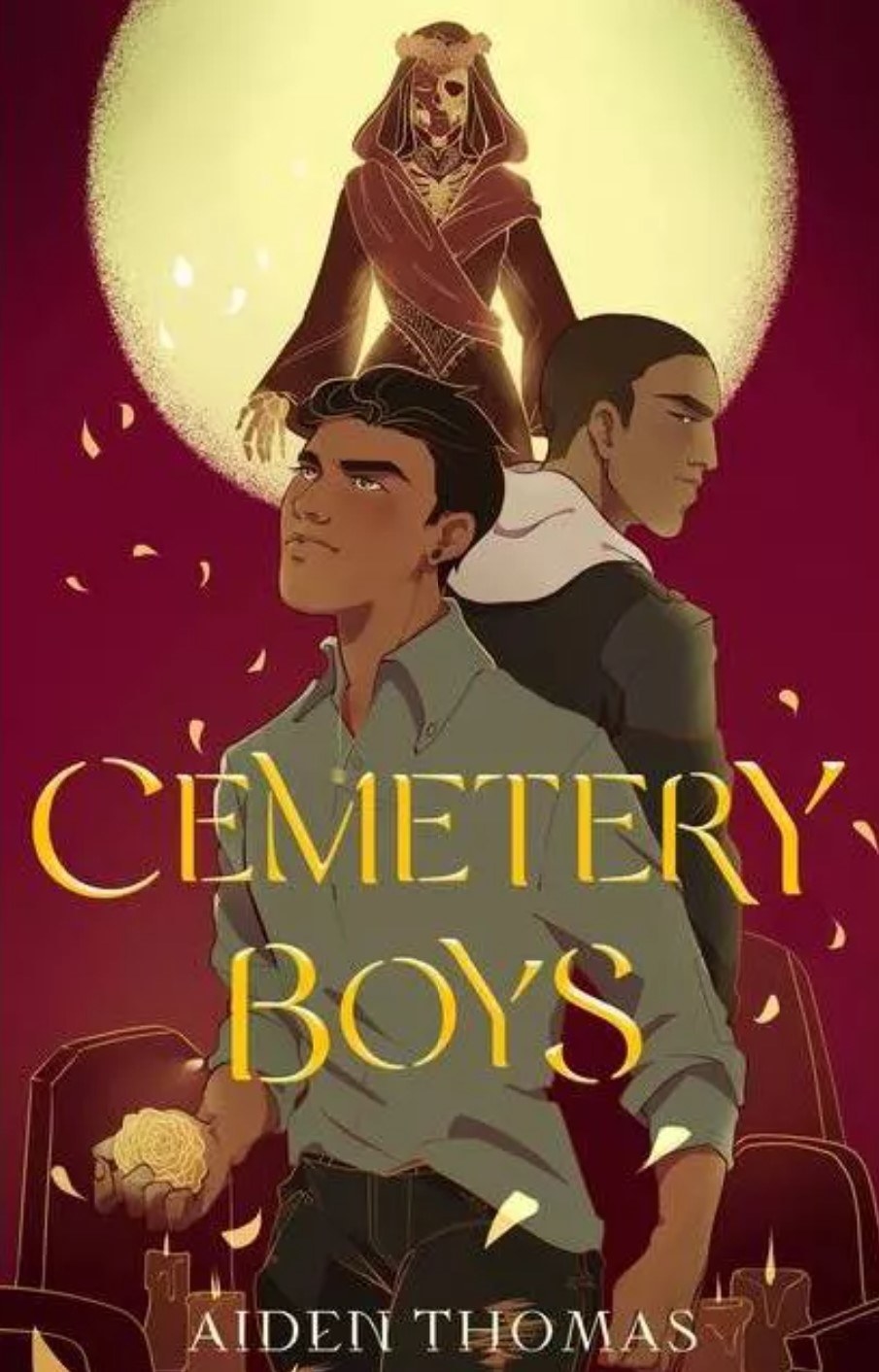 The cover of Cemetery Boys by Aiden Thomas