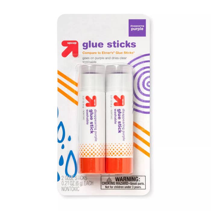 The glue sticks