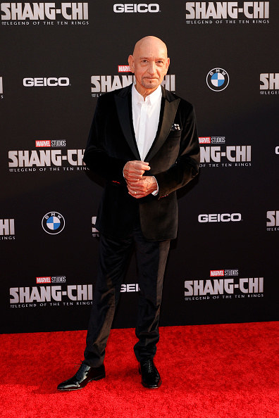 Ben Kingsley attended the premiere of Shang-Chi