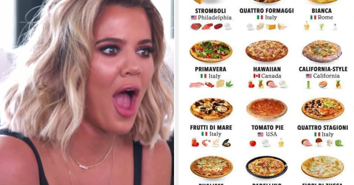 23 Charts Of Different Foods Around The World