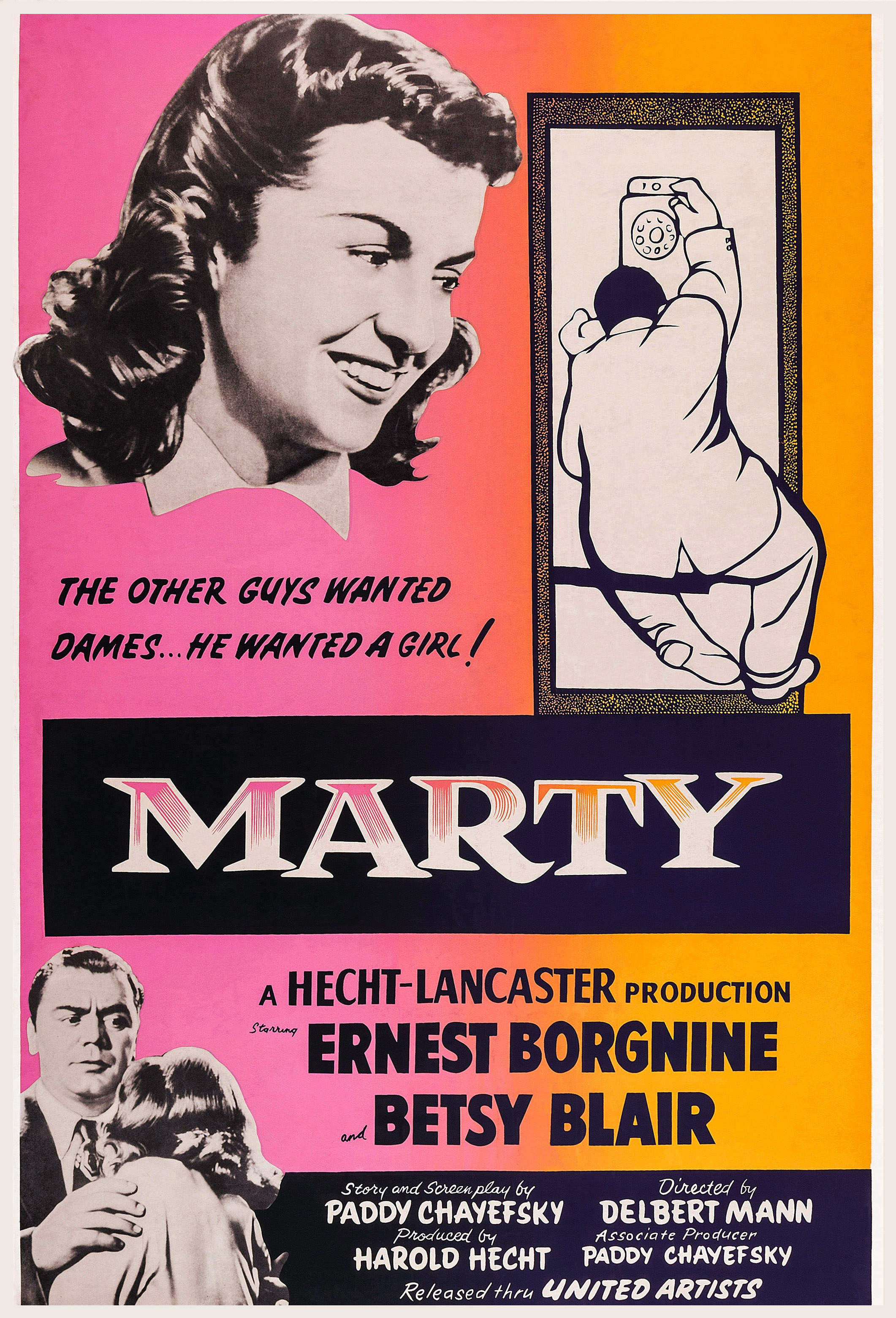 The poster for Marty