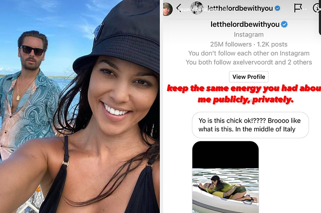 Scott Disick And Kourtney Kardashian Had First Public Interaction Since  Engagement And Leaked DMs