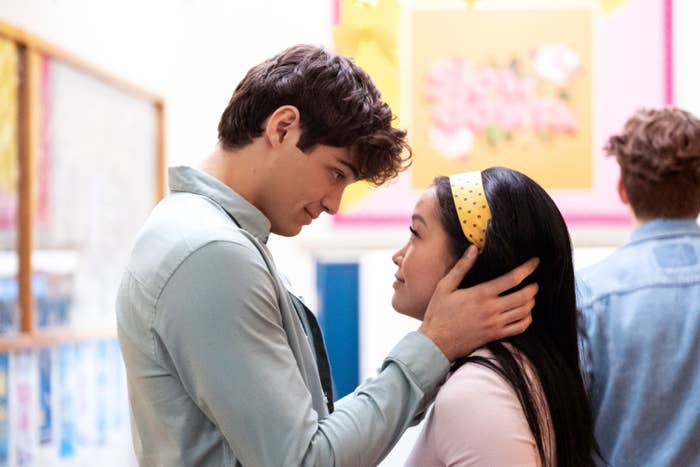 Peter and Lara Jean in &quot;To All the Boys&quot;