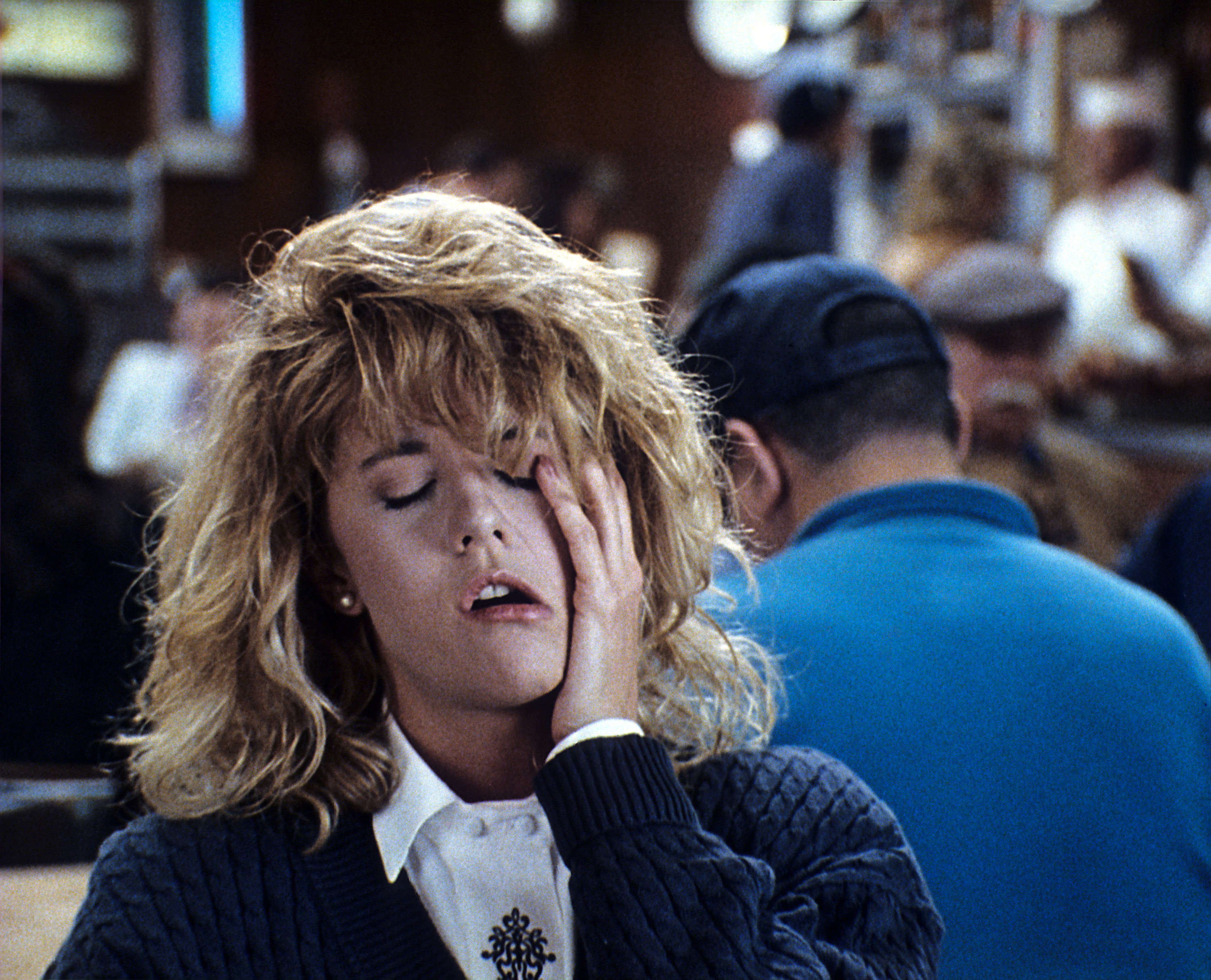 Sally faking an orgasm in &quot;When Harry Met Sally&quot;