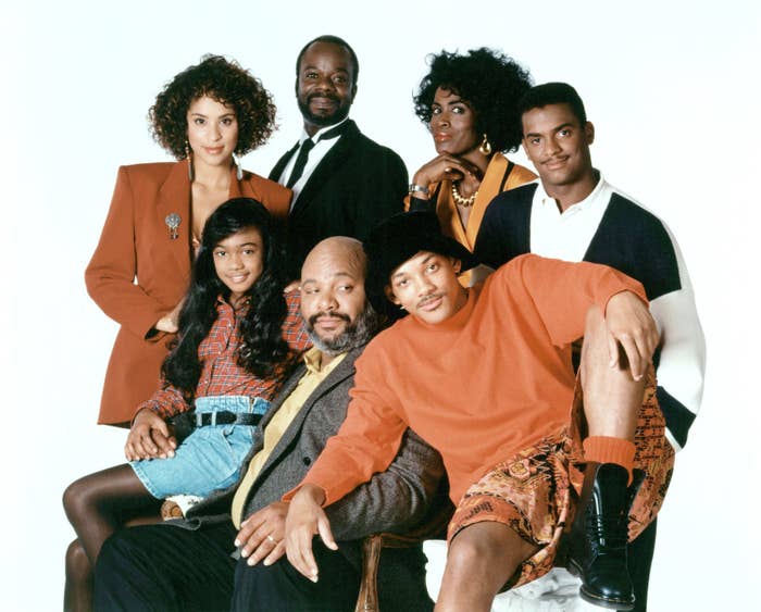 The cast of the original The Fresh Prince of Bel-Air