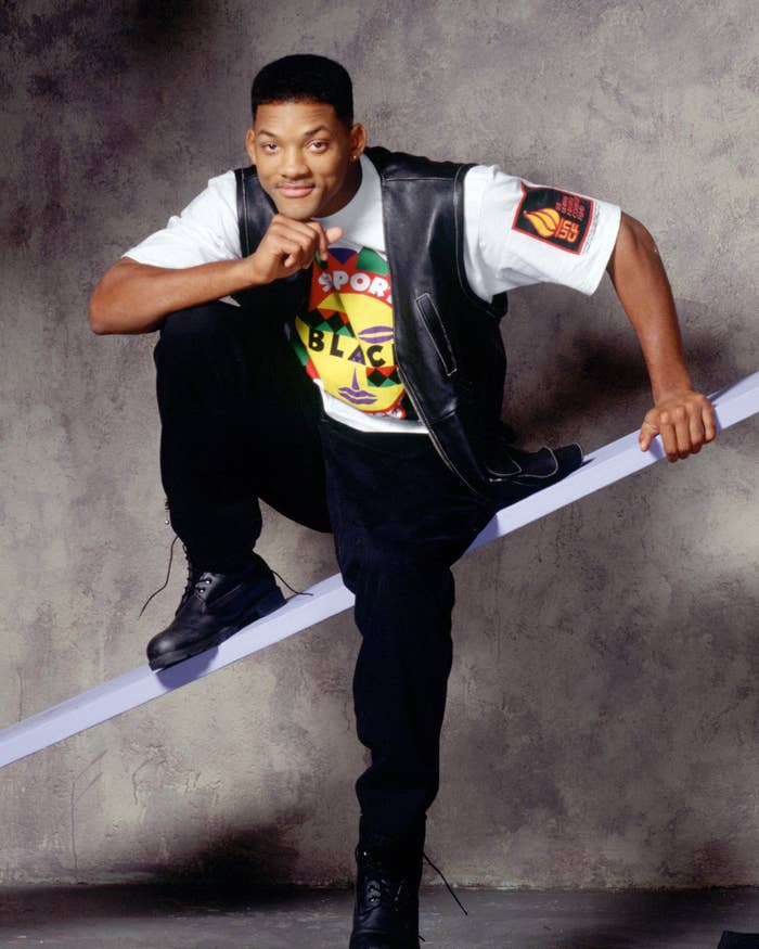 An old promo shot of Will Smith