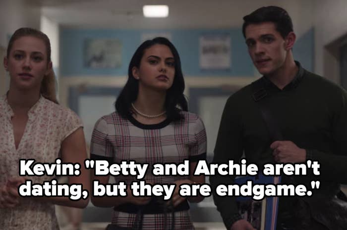 Kevin: &quot;Betty and Archie aren&#x27;t dating but they are endgame&quot;