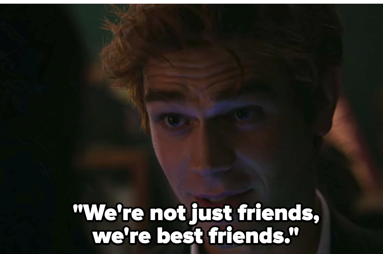 Archie: &quot;We&#x27;re not just friends we&#x27;re best friends&quot;