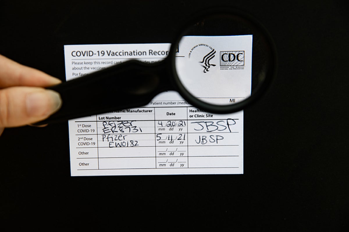 A Person Behind An Anti-Vax Instagram Account Has Been Charged With Selling Fake COVID Vaccine Cards
