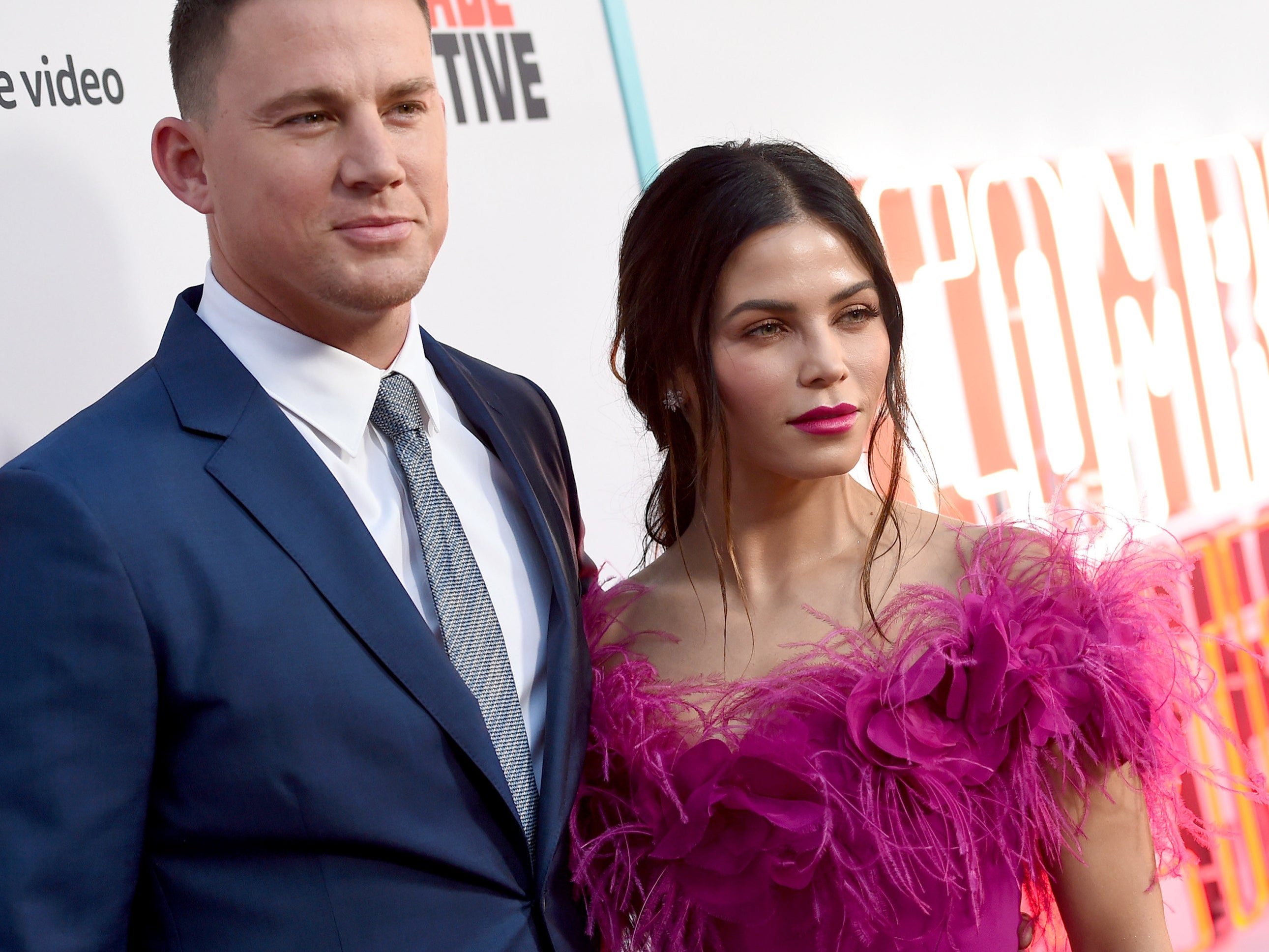 Jenna and Channing attend an event together before their split