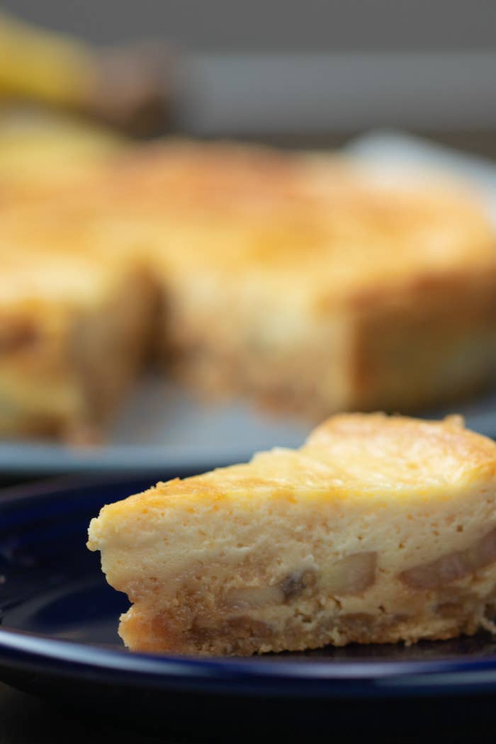 混ぜるだけ簡単 しっとり大人のキャラメルバナナチーズケーキ 混ぜるだけ簡単 しっとり大人のキャラメルバナナチーズケーキ