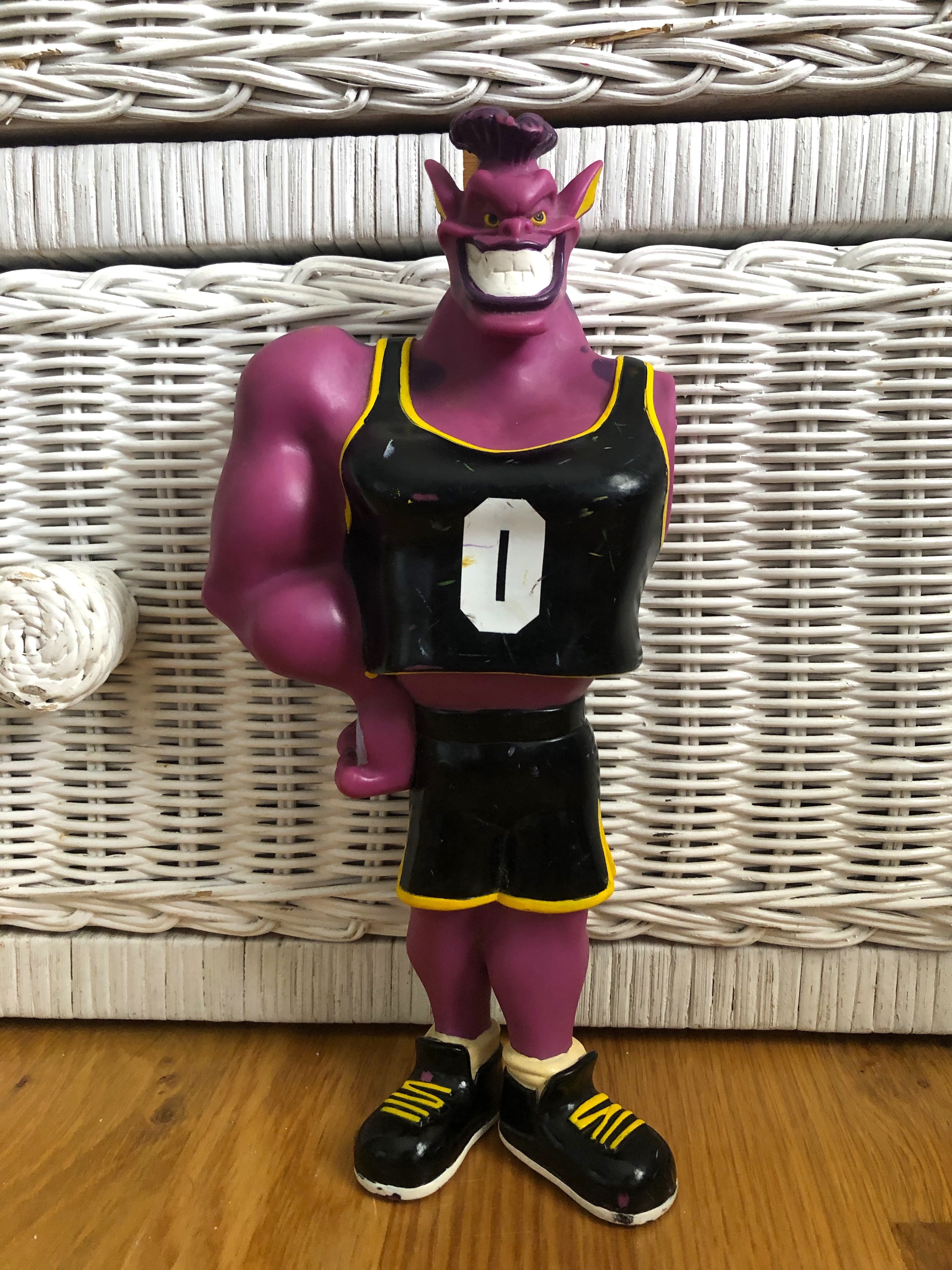 Monstar action figure missing an arm