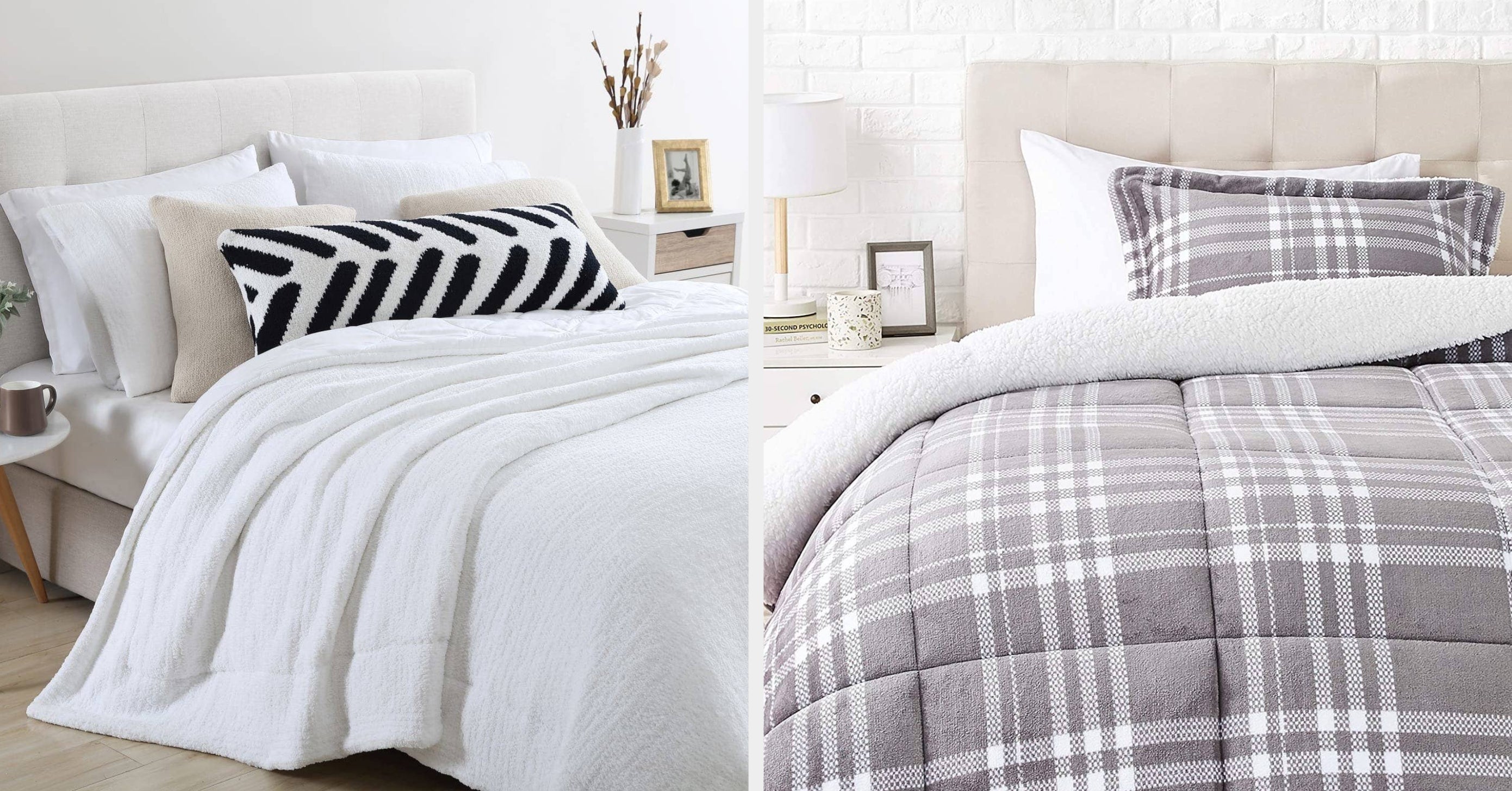 Utopia Bedding Down Alternative Comforter (King, White) - All Season C -  Gallis Hill House