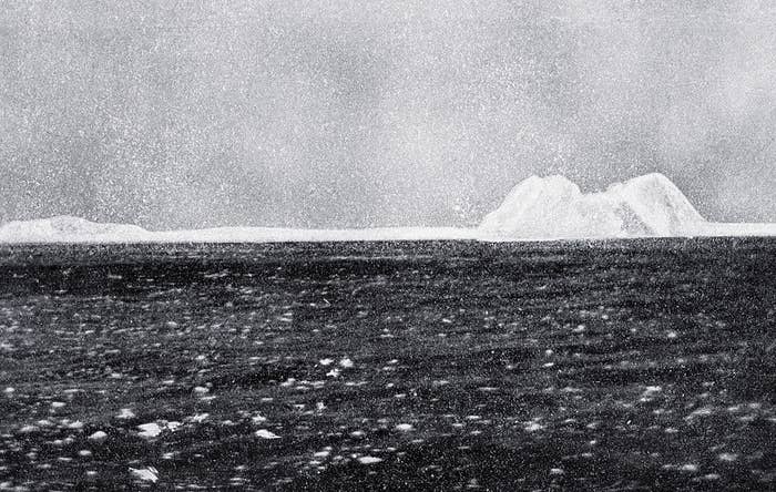 The iceberg that sank the Titanic