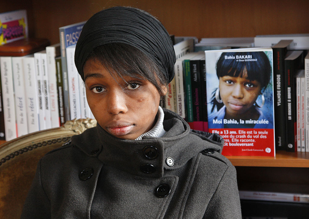 Bakari poses with her memoir